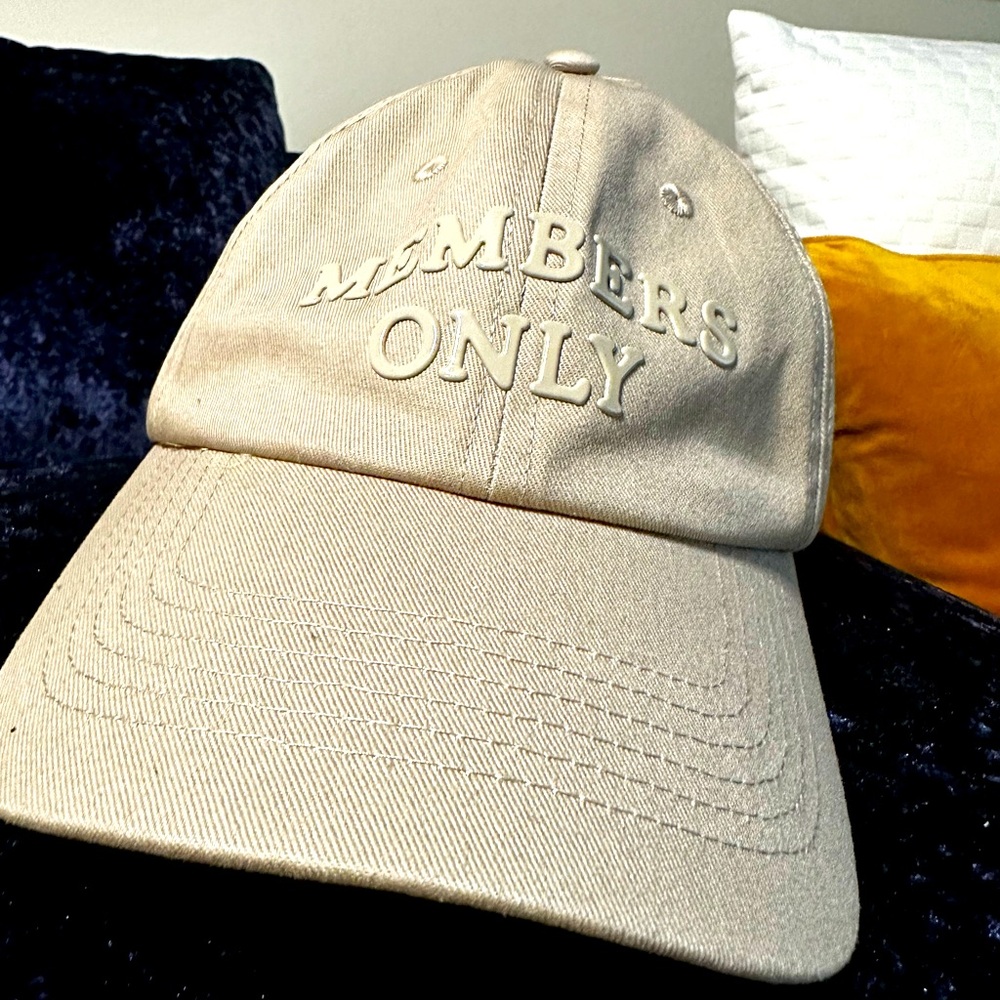Members Only Hat - Tan